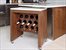 Rolling Wine Cart