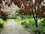 huge manicured garden for residents