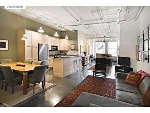 Loft Living Room and Kitchen