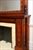 Fireplace mantel detail with mother-of-pearl inlay
