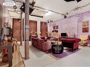 Living room  being used as a TV set