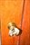 Original brass and crystal door knobs
