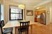 Corner dining area
