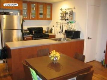 open renovated kitchen