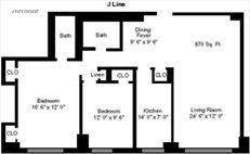 175 Adams Street, Apt. 2J, Brooklyn Heights