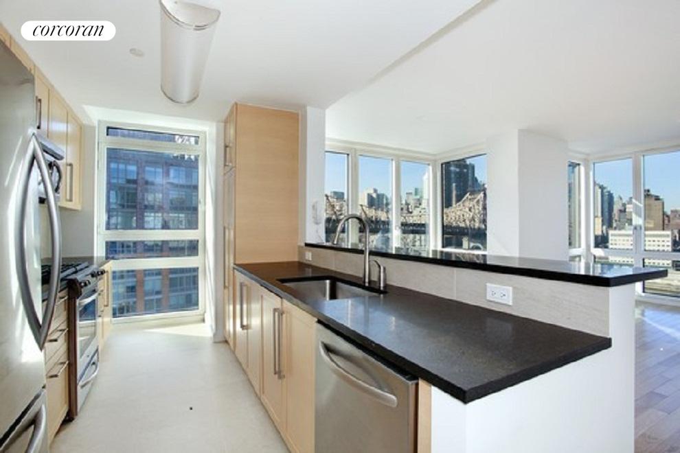 open chef's kitchen