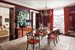 Formal Dining Room w/ Lacquered walls and WBF