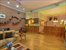 Open style entertaining -- 13' ceilings