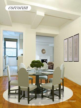 Virtually Staged Entry/Dining Foyer