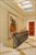 Striated Marble Floors in the Hallway