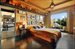 Gracious master suite opens to the terrace