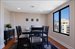 Seperate dining room with city views