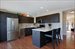 Open kitchen with city views
