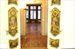Antique paneling shown on two doors
