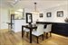 Custom wood cabinetry with wine cooler