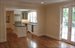 Kitchen opens to living spaces