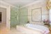 Her master bath with separate closet and dressing area