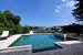 Pebble Tec pool & spa overlooking the Intracoastal