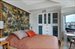 Bedroom with office alcove