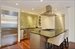 Open Kitchen with eat in counter.