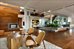 Open Floorplan with Three Sided Fireplace