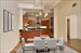 Virtually Staged Dining Room/Kitchen