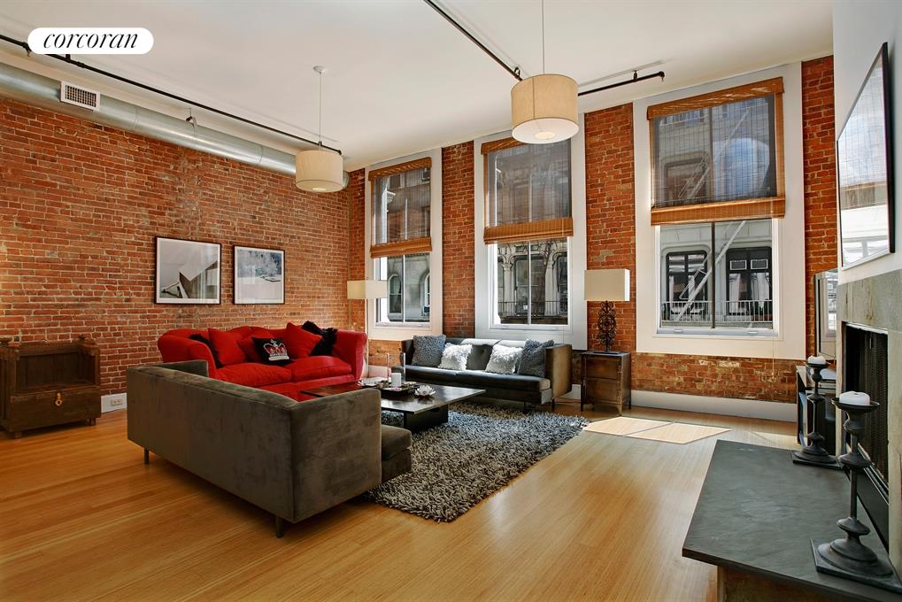 South facing light through oversized windows