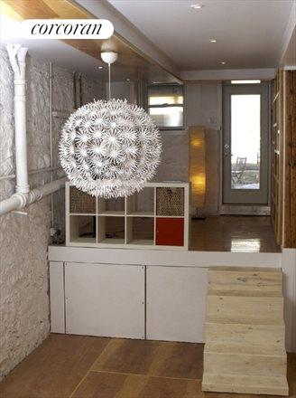Living space with the view of the back garden
