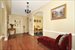 Large Foyer with built in bookcases