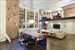 Beautiful exposed brick and barrel-vaulted ceiling