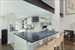 Open kitchen with top-of-the-line appliances