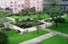 Garden view from apartment
