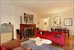 Living Room features 10ft. ceilings, wbf.