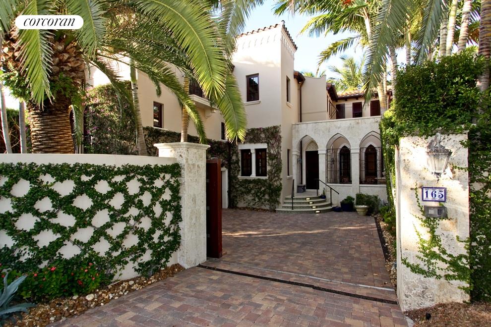 Tucked behind lush gates
