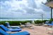 The Atlantic Ocean from the deck at the cabana