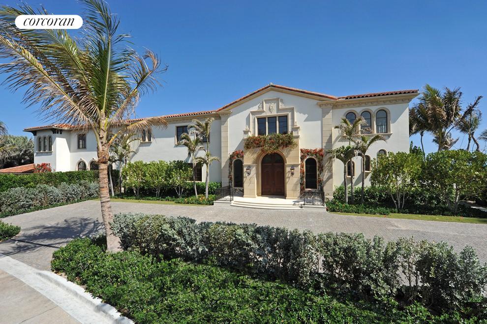Formal drive and an additional 4-car garage