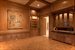 Library with European parquet flooring