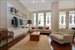 High ceilings, low window sills, all glass.