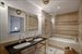 Wet room with Spanish Travertine marble