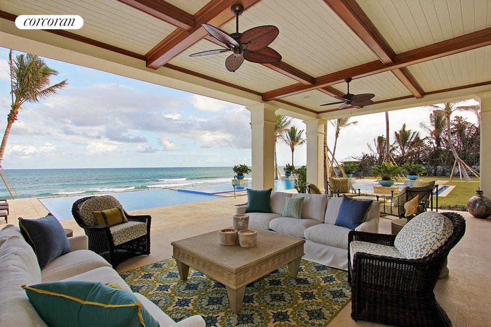 Comfortable outdoor living spaces