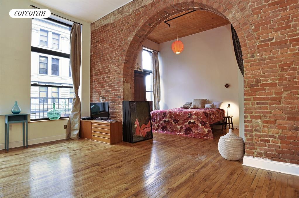 Gorgeous, one-of-a-kind, brick archway.