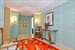 Suede covered walls welcome you home