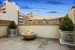 Roof terrace also includes outdoor fire pit