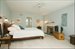Master bedroom has a fireplace