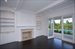 Library with Built-Ins & Fireplace