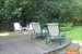 Deck off of kitchen