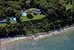 Aerial showing 287' of private sandy beach