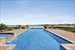 Rear elevation with poolhouse/cabana
