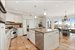 Custom kitchen with breakfast area