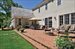 Brick patios for entertaining